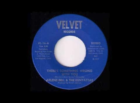 Velvet Records Blue Vinyl Label